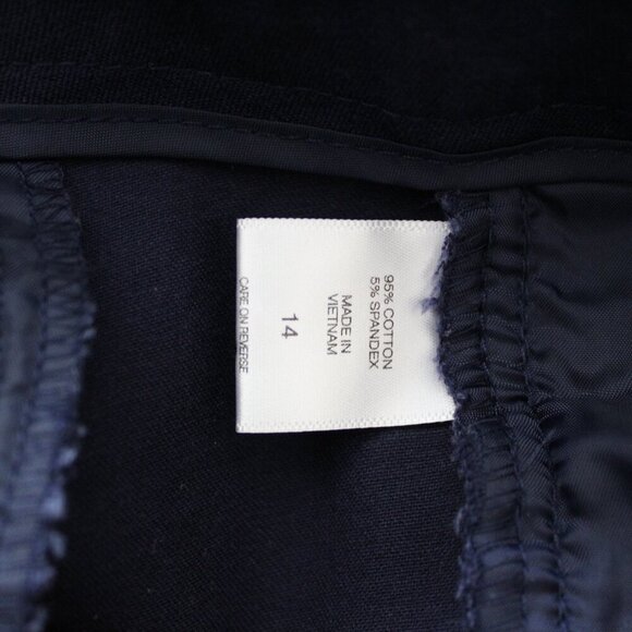 New York & Co (7th Avenue Design) Slim Leg Ankle Pants - Navy Blue - Size 14 - Picture 4 of 4